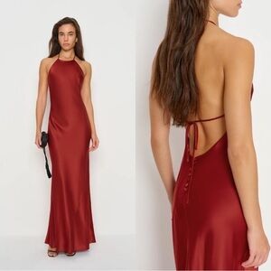 Reformation Jeany Silk Dress